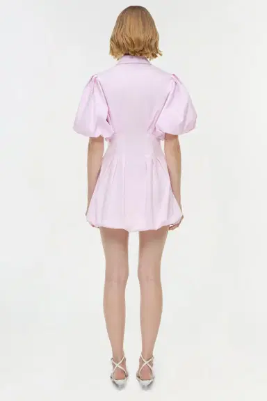 Simkhai Cleo Balloon Pintuck Mini Dress | Thumbnail 5 Simkhai Cleo Balloon Pintuck Mini Dress | Thumbnail 5
