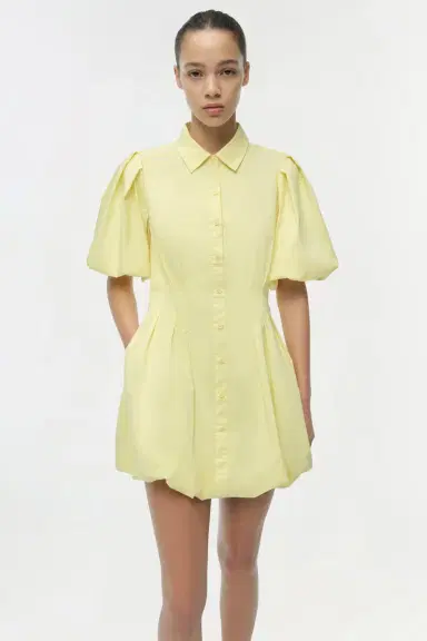 Simkhai Cleo Cotton Mini Dress | Thumbnail 3 Simkhai Cleo Cotton Mini Dress | Thumbnail 3