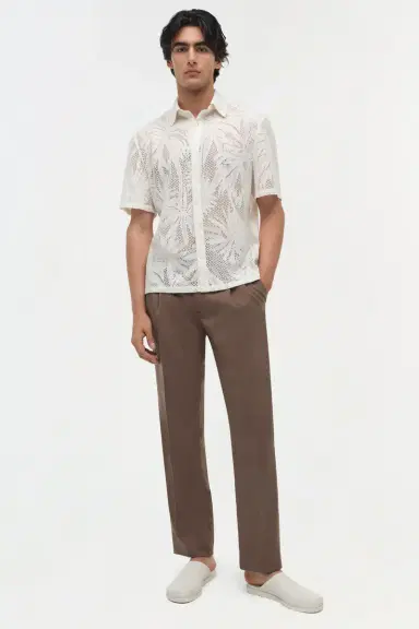 Simkhai Conrad Lace Shirt | Thumbnail 2