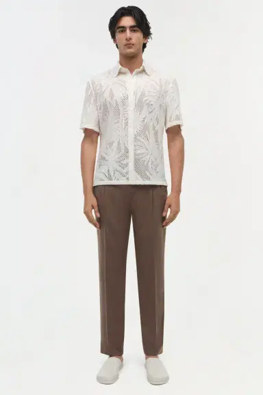 Simkhai Conrad Lace Shirt | Thumbnail 6