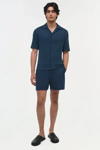 Simkhai Conroy Wool Silk Shorts | Thumbnail 2