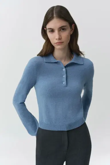 Simkhai Constance Cashmere Polo | Thumbnail 3