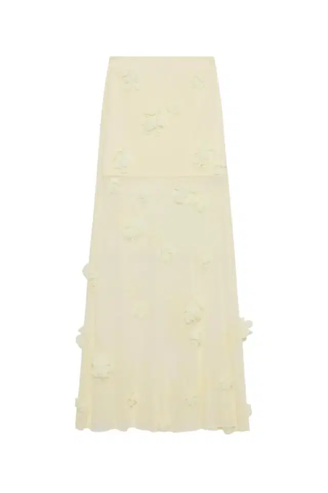 Simkhai Cora Floral Applique Midi Skirt
