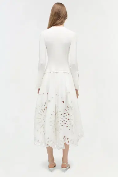 Simkhai Daila Embroidered Knit Midi Dress | Thumbnail 5 Simkhai Daila Embroidered Knit Midi Dress | Thumbnail 5