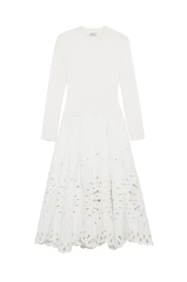 Daila Embroidered Knit Midi Dress Daila Embroidered Knit Midi Dress