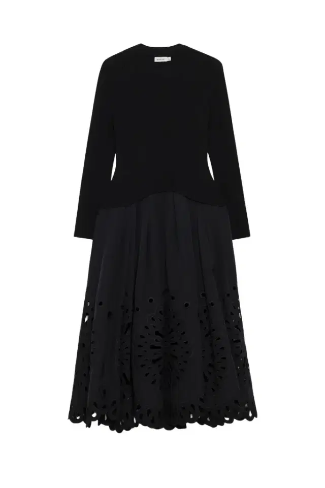 Daila Embroidered Knit Midi Dress Daila Embroidered Knit Midi Dress