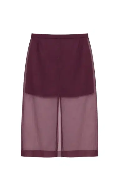 Simkhai Dana Organza Midi Skirt | Thumbnail 1 Simkhai Dana Organza Midi Skirt | Thumbnail 1