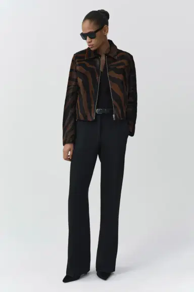 Simkhai Daria Calf Hair Jacket | Thumbnail 4 Simkhai Daria Calf Hair Jacket | Thumbnail 4