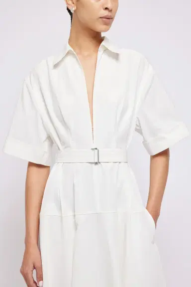 Simkhai Deanna Belted Dress | Thumbnail 5 Simkhai Deanna Belted Dress | Thumbnail 5