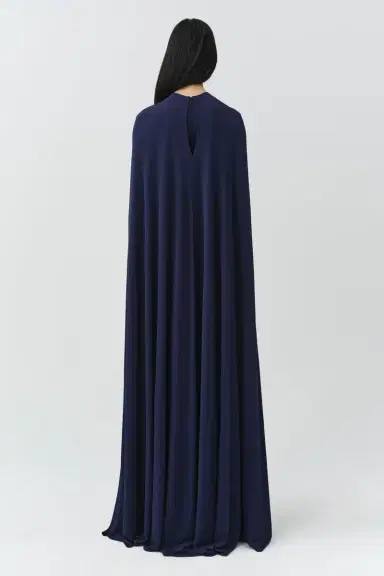 Simkhai Demi Draped Jersey Cape Gown | Thumbnail 6 Simkhai Demi Draped Jersey Cape Gown | Thumbnail 6