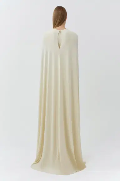 Simkhai Demi Draped Jersey Cape Gown | Thumbnail 6 Simkhai Demi Draped Jersey Cape Gown | Thumbnail 6