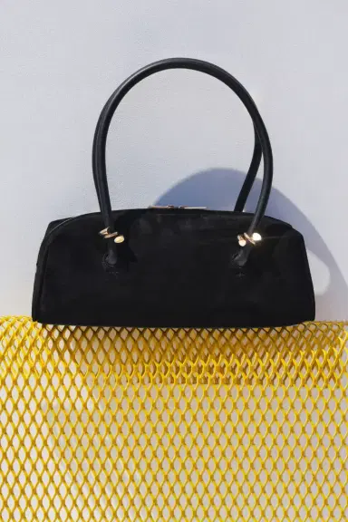 Simkhai Devon Suede Shoulder Bag | Thumbnail 2 Simkhai Devon Suede Shoulder Bag | Thumbnail 2