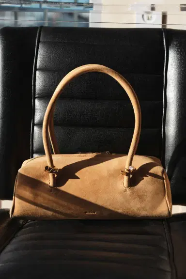 Simkhai Devon Suede Shoulder Bag | Thumbnail 2 Simkhai Devon Suede Shoulder Bag | Thumbnail 2