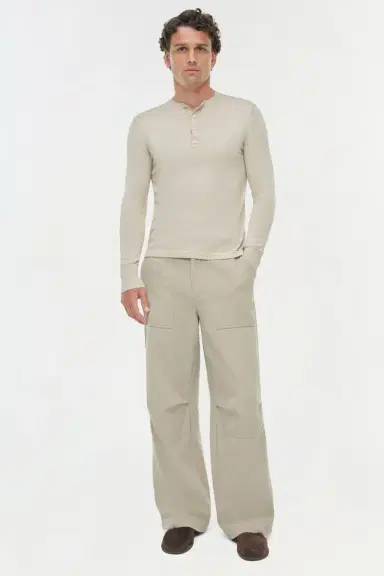 Simkhai Dolton Knit Henley | Thumbnail 2 Simkhai Dolton Knit Henley | Thumbnail 2