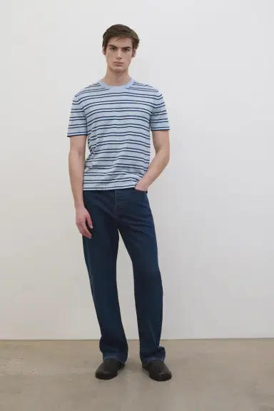 Simkhai Duke Cotton Silk Tee | Thumbnail 2 Simkhai Duke Cotton Silk Tee | Thumbnail 2