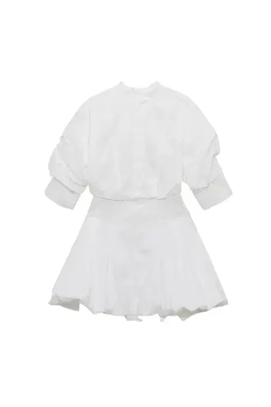 Simkhai Effie Cotton Bubble Mini Dress | Thumbnail 1