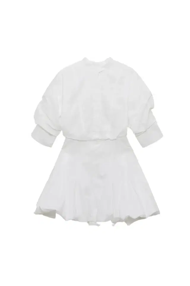 Simkhai Effie Cotton Bubble Mini Dress