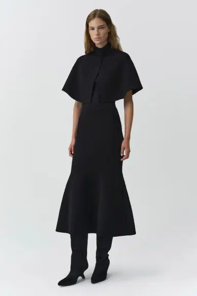 Simkhai Ellignton Compact Knit Cape | Thumbnail 4 Simkhai Ellignton Compact Knit Cape | Thumbnail 4