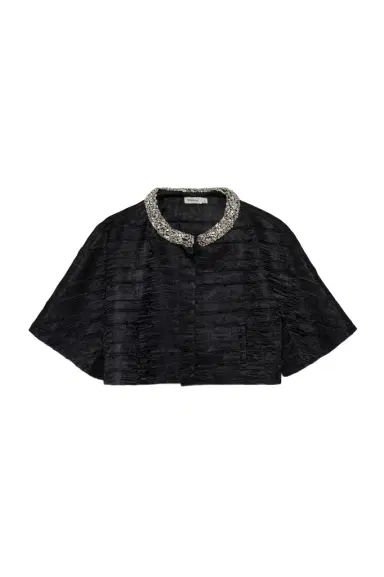 Simkhai Elvessa Embellished Satin Jacket | Thumbnail 1 Simkhai Elvessa Embellished Satin Jacket | Thumbnail 1