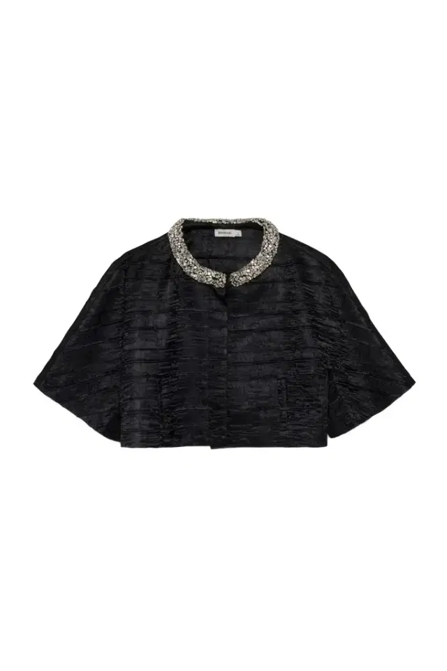 Elvessa Embellished Satin Jacket Elvessa Embellished Satin Jacket