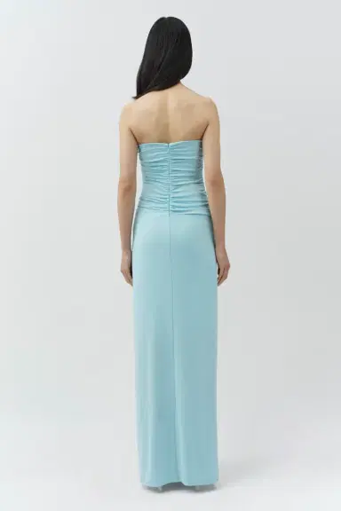 Simkhai Emma Strapless Draped Jersey Bustier Gown | Thumbnail 5 Simkhai Emma Strapless Draped Jersey Bustier Gown | Thumbnail 5