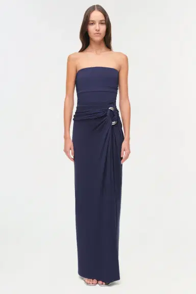 Simkhai Emma Strapless Jersey Gown | Thumbnail 6 Simkhai Emma Strapless Jersey Gown | Thumbnail 6