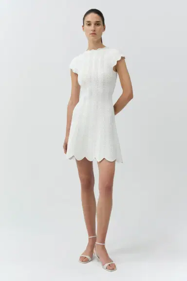 Simkhai Evalynn Wavy Knit Mini Dress | Thumbnail 2 Simkhai Evalynn Wavy Knit Mini Dress | Thumbnail 2