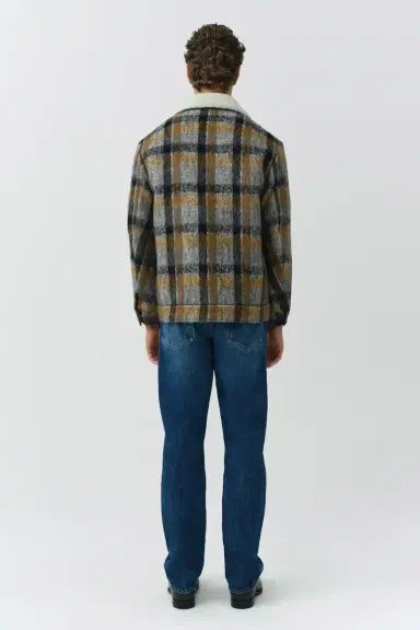Simkhai Ford Plaid Trucker Jacket | Thumbnail 5 Simkhai Ford Plaid Trucker Jacket | Thumbnail 5