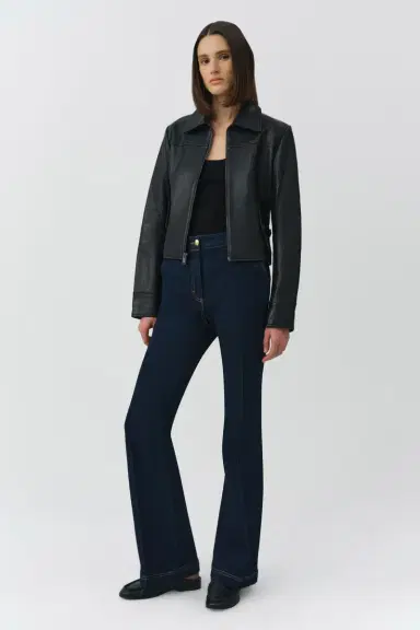 Simkhai Freeman Leather Jacket | Thumbnail 4 Simkhai Freeman Leather Jacket | Thumbnail 4