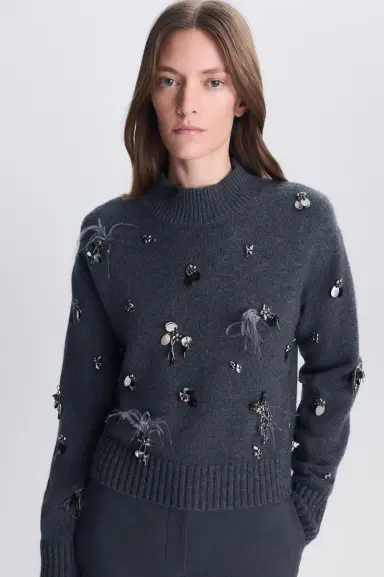 Simkhai Gabriette Embellished Sweater | Thumbnail 3 Simkhai Gabriette Embellished Sweater | Thumbnail 3