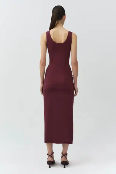 Simkhai Genne Draped Knit Midi Dress | Thumbnail 5 Simkhai Genne Draped Knit Midi Dress | Thumbnail 5