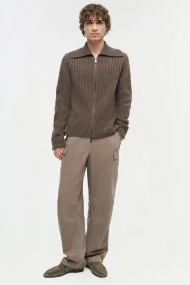 Simkhai Geoff Cashmere Zip Up Jacket | Thumbnail 2 Simkhai Geoff Cashmere Zip Up Jacket | Thumbnail 2