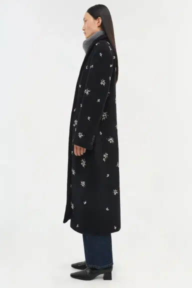 Simkhai Gianni Embellished Wool Coat | Thumbnail 4 Simkhai Gianni Embellished Wool Coat | Thumbnail 4