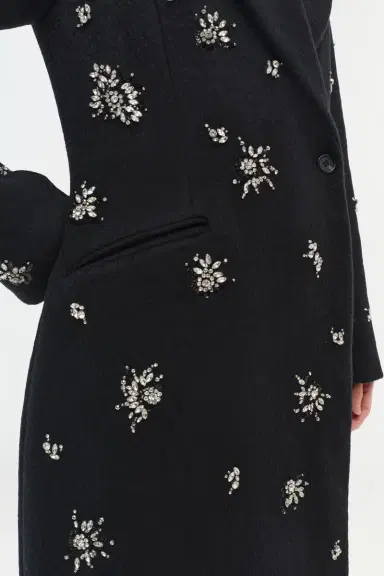 Simkhai Gianni Embellished Wool Coat | Thumbnail 6 Simkhai Gianni Embellished Wool Coat | Thumbnail 6