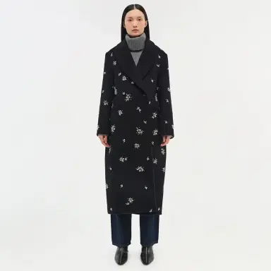 Simkhai Gianni Embellished Wool Coat | Thumbnail 8 Simkhai Gianni Embellished Wool Coat | Thumbnail 8