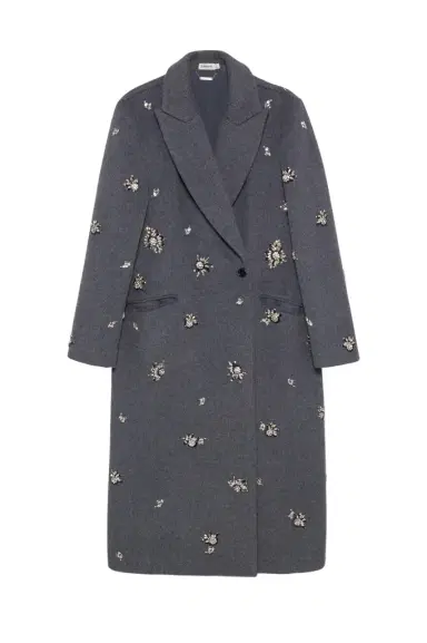 Simkhai Gianni Embellished Wool Coat | Thumbnail 1