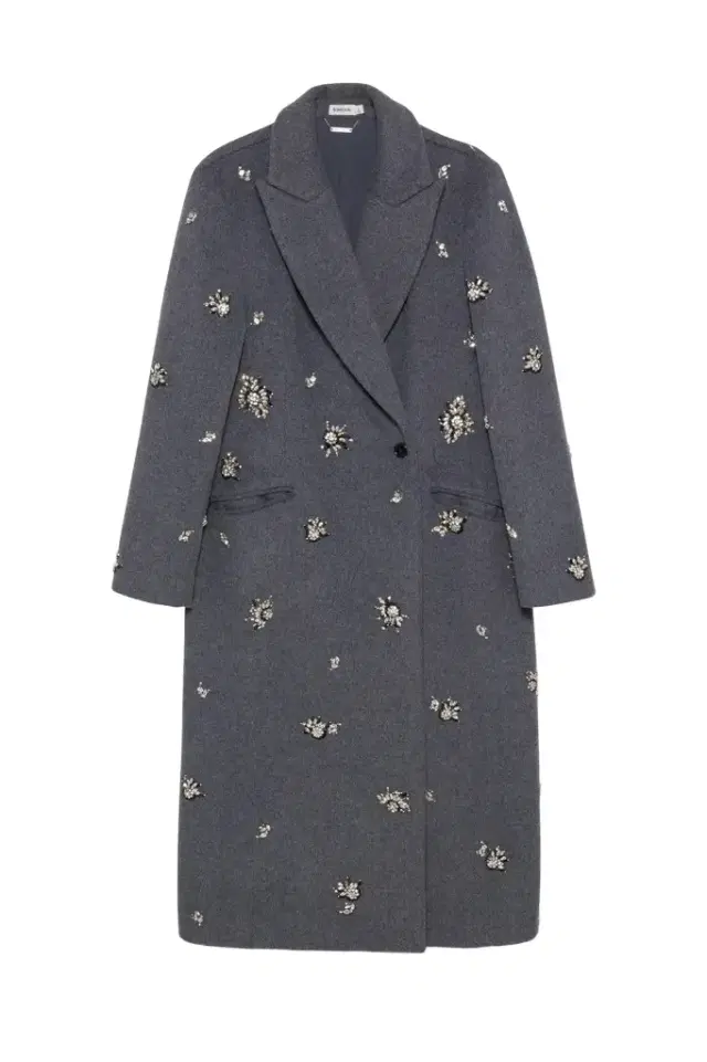 Gianni Embellished Wool Coat
