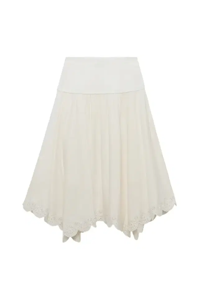 Simkhai Haven Embroidered Linen Knit Skirt