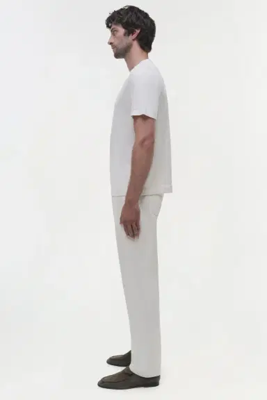 Simkhai Hayes Silk Linen Henley | Thumbnail 4 Simkhai Hayes Silk Linen Henley | Thumbnail 4