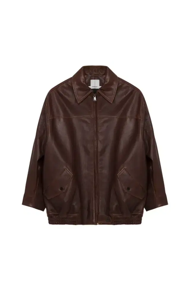 Simkhai Huntington Oversized Leather Jacket