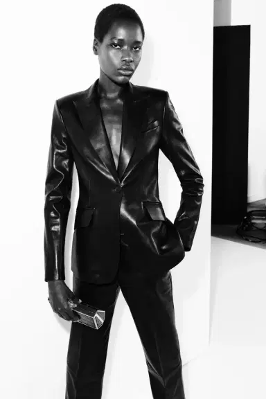 Simkhai Iressa Leather Blazer | Thumbnail 2
