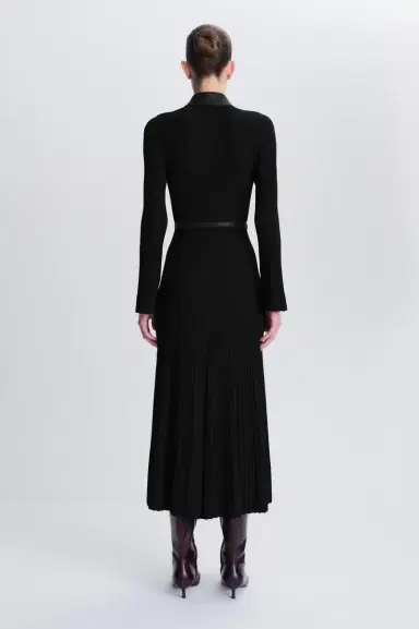 Simkhai Ismelle Collared Knit Midi Dress | Thumbnail 5 Simkhai Ismelle Collared Knit Midi Dress | Thumbnail 5