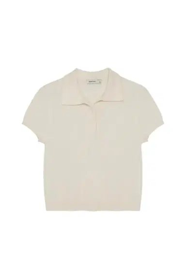 Simkhai Ivy Brushed Knit Polo | Thumbnail 1 Simkhai Ivy Brushed Knit Polo | Thumbnail 1