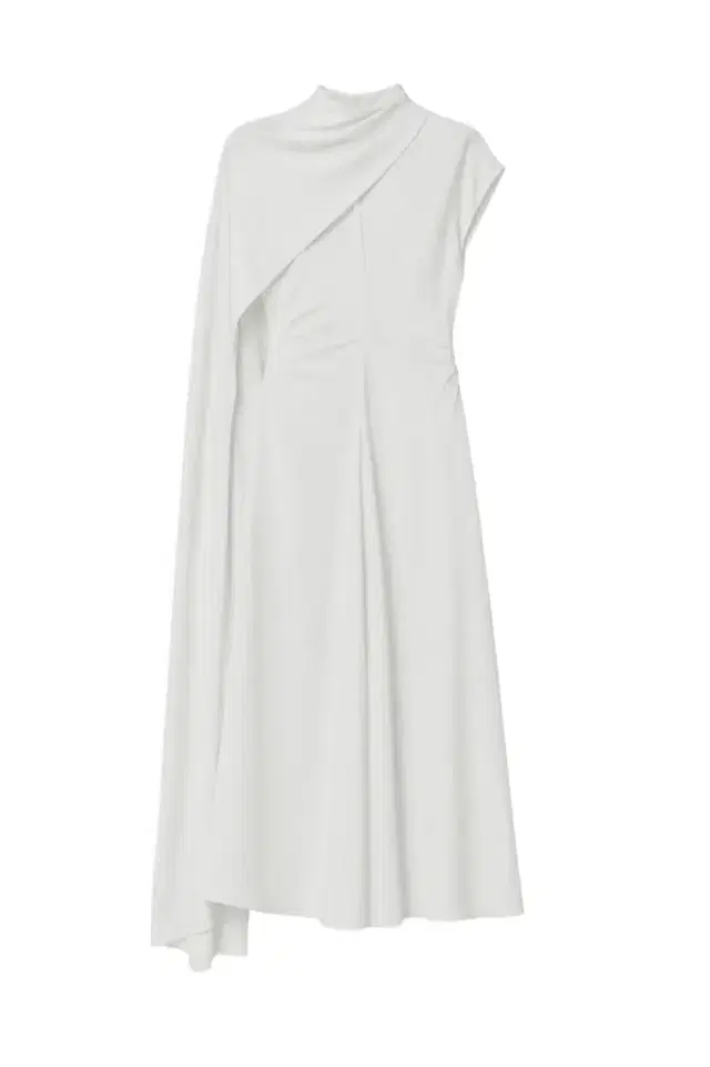Simkhai Jacka Satin Cape Midi Dress