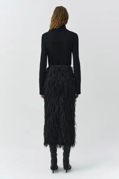 Simkhai Jade Fringe Jacquard Midi Skirt | Thumbnail 6 Simkhai Jade Fringe Jacquard Midi Skirt | Thumbnail 6