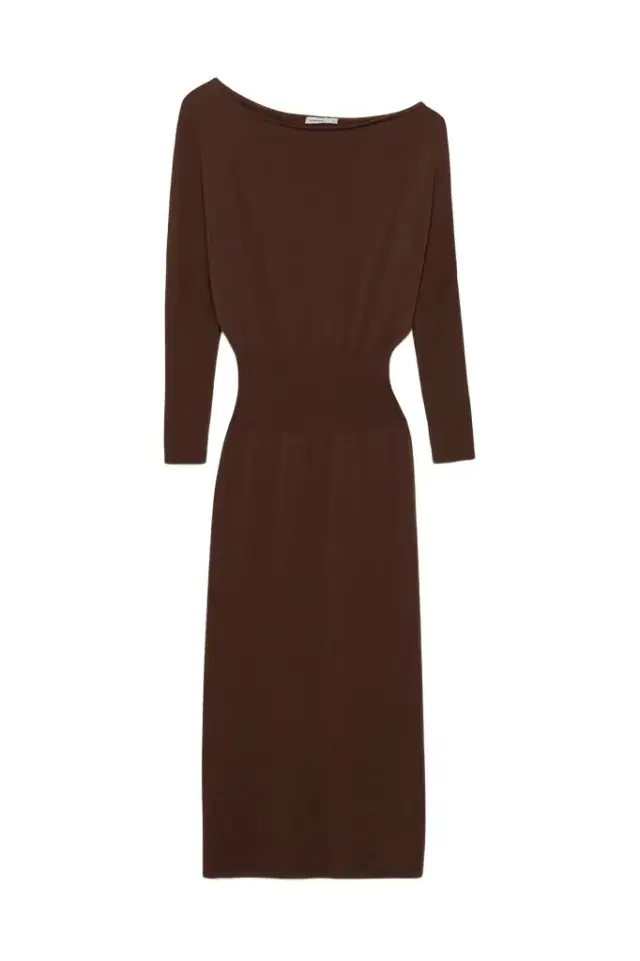 Janese Off Shoulder Knit Midi Dress Janese Off Shoulder Knit Midi Dress