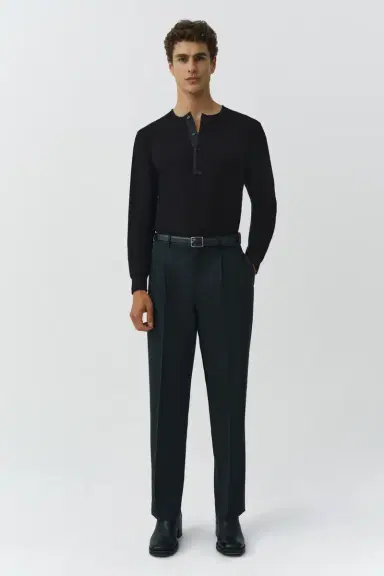 Simkhai Jay Ribbed Henley | Thumbnail 2