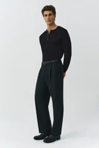 Simkhai Jay Ribbed Henley | Thumbnail 4
