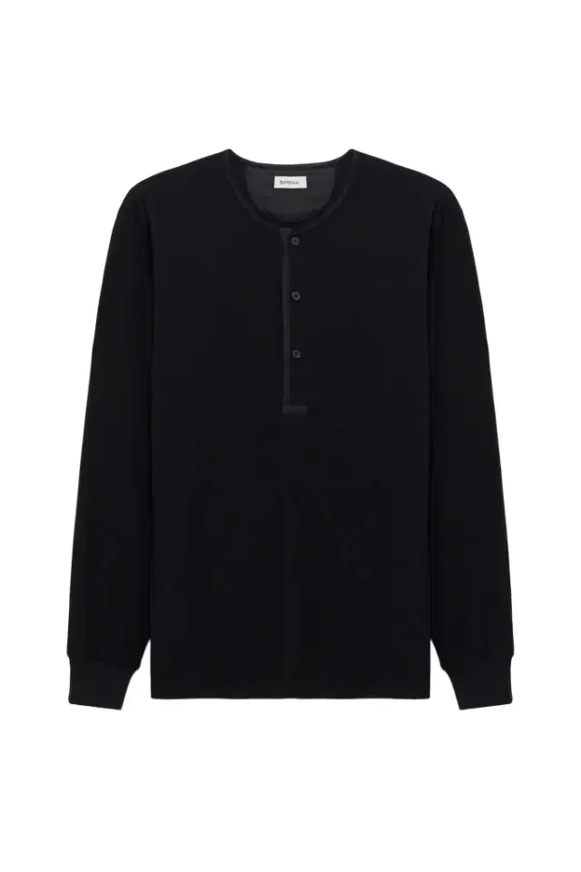 Jay Ribbed Henley Jay Ribbed Henley