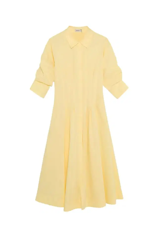 Jazz Cotton Pintuck Midi Dress